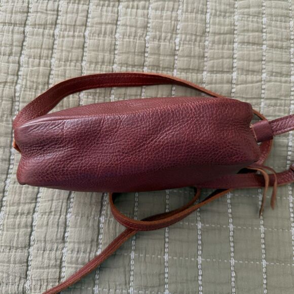 NWOT Portland Leather Goods Toaster Bag in Nutmeg Academia Boho Chic Cottagecore - Picture 8 of 8